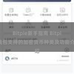 Bitpie新手指南 Bitpie钱包支持的加密货币种类及功能介绍