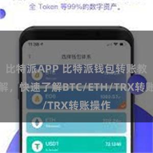 比特派APP 比特派钱包转账教程详解，快速了解BTC/ETH/TRX转账操作