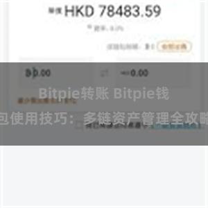 Bitpie转账 Bitpie钱包使用技巧：多链资产管理全攻略