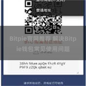 Bitpie官网推荐 解决Bitpie钱包常见使用问题