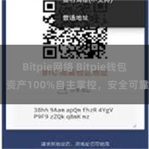 Bitpie网络 Bitpie钱包：资产100%自主掌控，安全可靠。