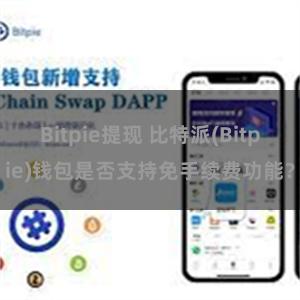 Bitpie提现 比特派(Bitpie)钱包是否支持免手续费功能？