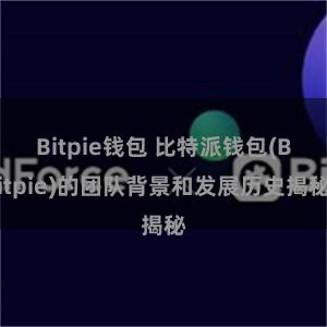 Bitpie钱包 比特派钱包(Bitpie)的团队背景和发展历史揭秘