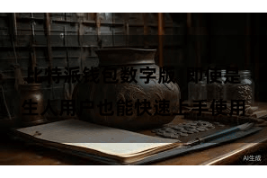 比特派钱包数字版  即使是生人用户也能快速上手使用
